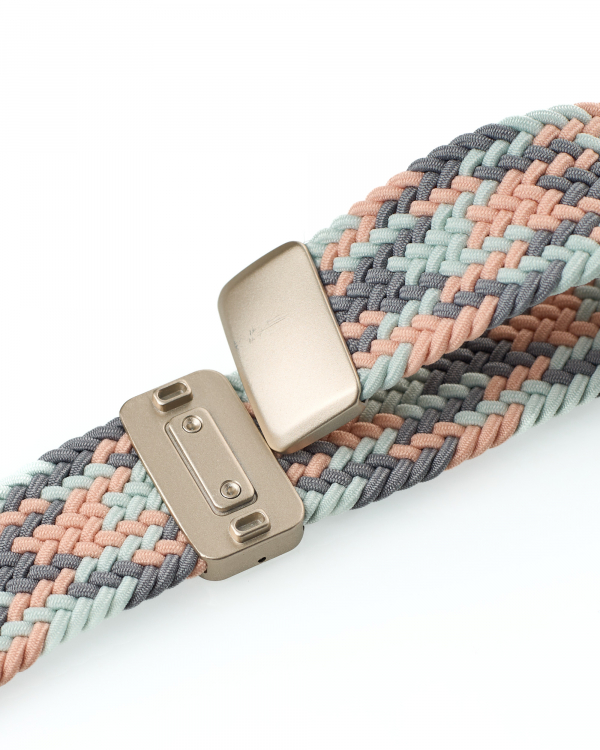 Ремешок для часов UNIVERSAL "Nylon Braided Magnetic" 22 мм gray blue powder