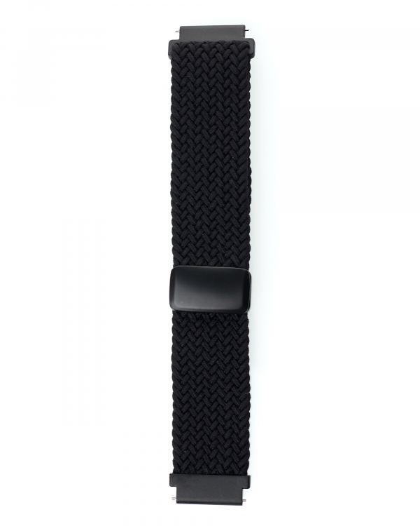 Ремешок для часов UNIVERSAL "Nylon Braided Magnetic" 22 мм black