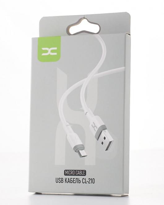 USB cable DC micro (CL-210) белый