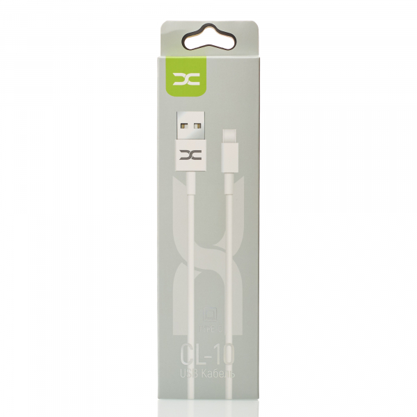 USB cable DC Type-C (CL-10) 2A белый