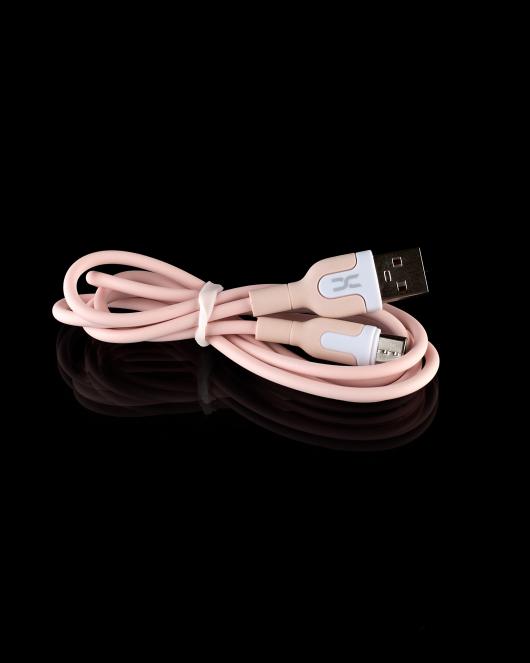 USB cable DC Type-C (CL-12) 2.1A розовый