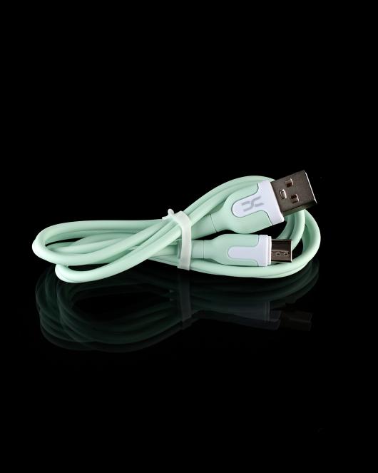 USB cable DC Type-C (CL-12) 2.1A зеленый