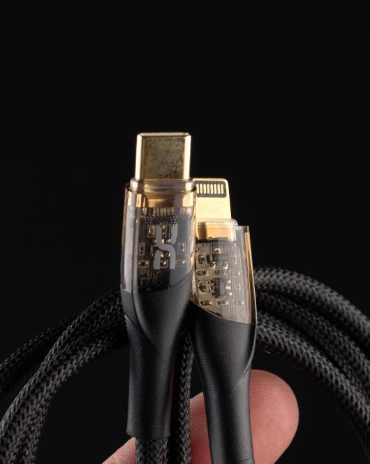 USB cable DC Type-C to Lightning (CL-23A) 27W черный