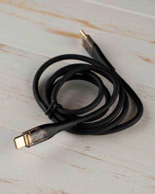 USB cable DC Type-C to Type-C (CL-23B) 60W черный