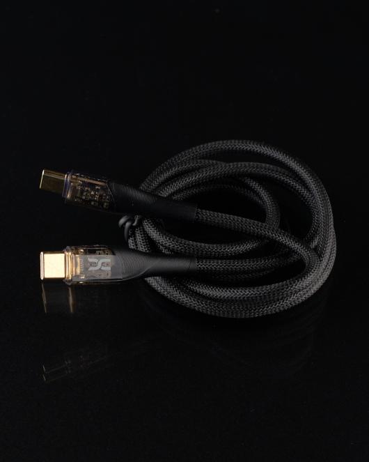 USB cable DC Type-C to Type-C (CL-23B) 60W черный