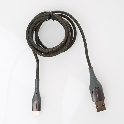 USB cable XO Lightning (NB138) темно-зеленый