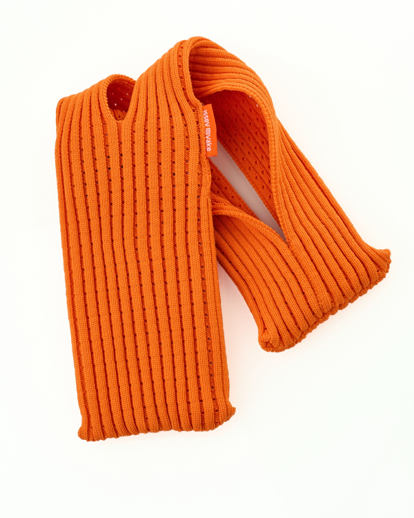 Вязаная сумка Pleated Pocket для iPhone (80 см) mandarin