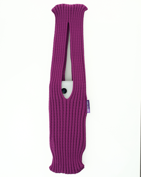 Вязаная сумка Pleated Pocket для iPhone (80 см) purple