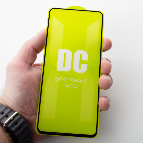 Защитное стекло DC для Infinix Hot 30 черный