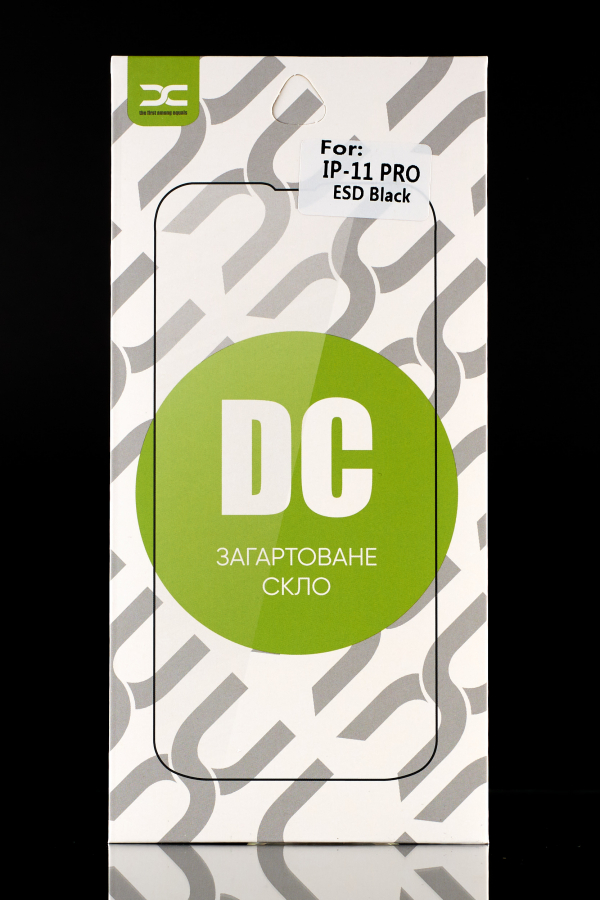 Защитное стекло DC для iPhone 11 Pro черный