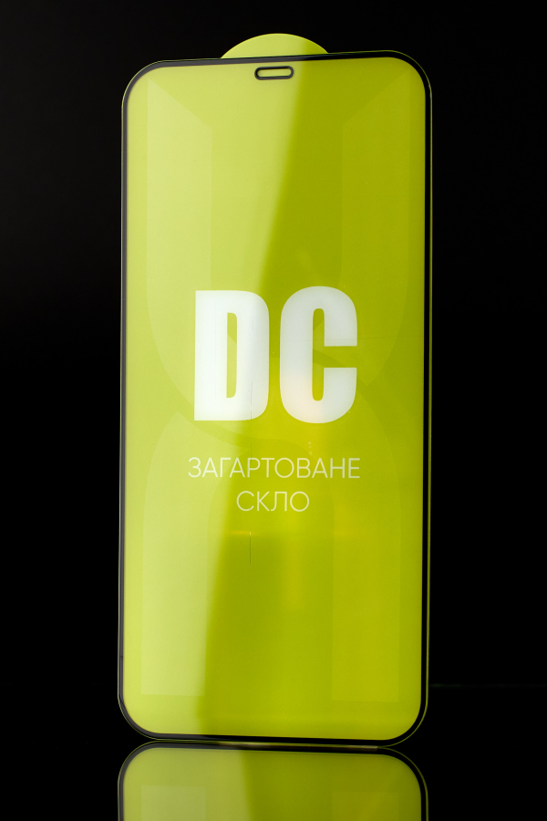 Защитное стекло DC для iPhone 12 Pro Max черный