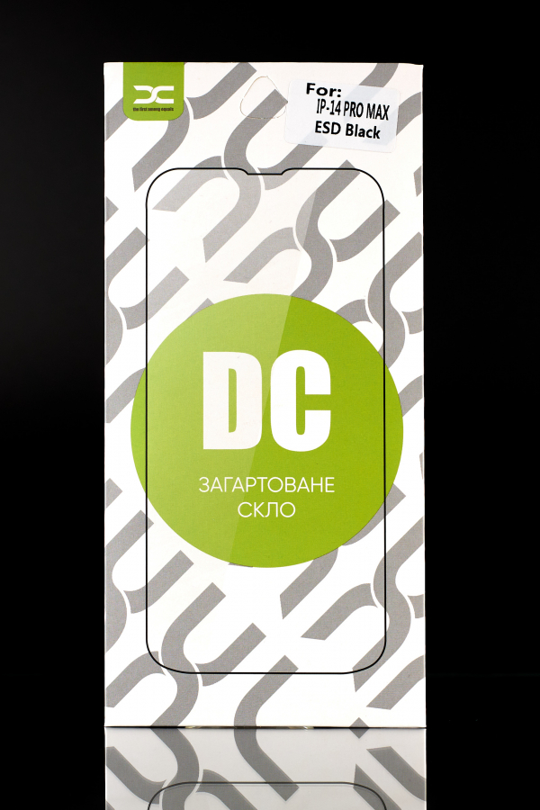 Защитное стекло DC для iPhone 14 Pro Max черный