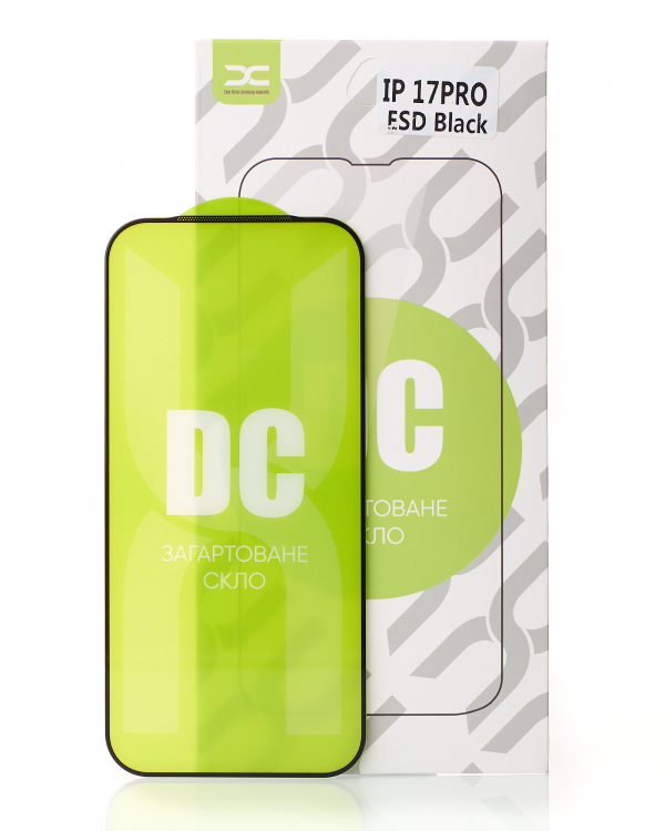 Защитное стекло DC для iPhone 17 Pro черный