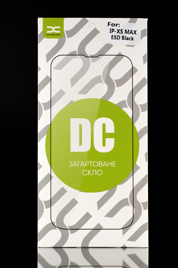 Защитное стекло DC для iPhone XS Max / iPhone 11 Pro Max черный