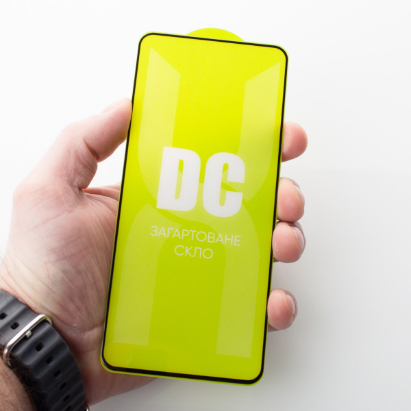 Защитное стекло DC для Motorola Moto G32 черный