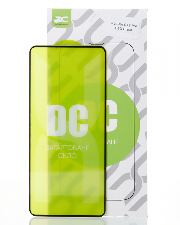 Защитное стекло DC для Realme GT2 Pro черный