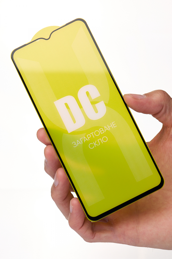 Защитное стекло DC для Samsung A02 / A02s / A03 / A03s / A04 / A04S / A04E / A12 / A23 / M12 / M13 / M23 / M33 черный