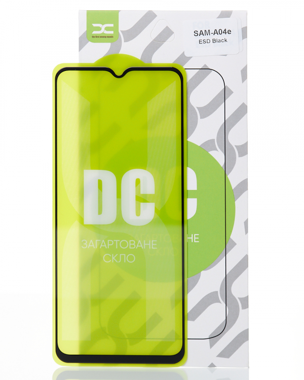 Защитное стекло DC для Samsung A04e черный