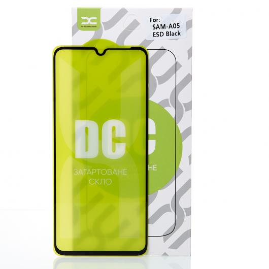 Защитное стекло DC для Samsung A05/M05 черный