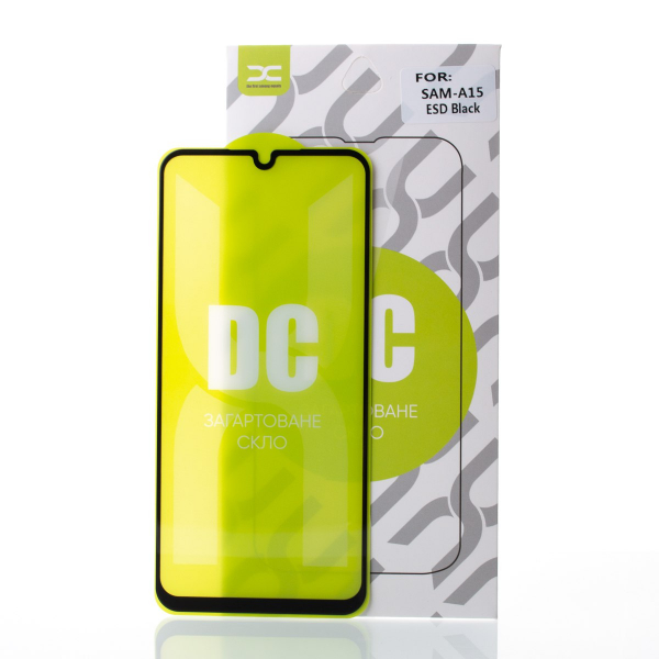 Защитное стекло DC для Samsung A15 черный