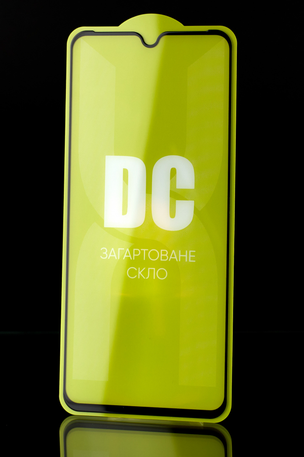 юЗащитное стекло DC для Samsung A22 4G / A31 / A32 4G / A33 / M32 4G черный
