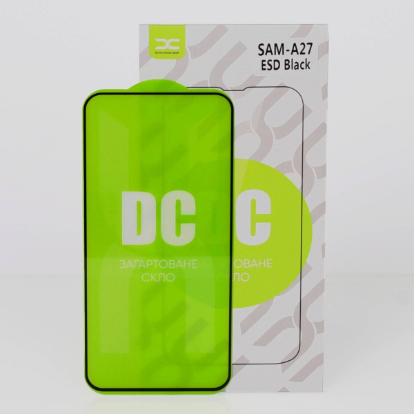 Защитное стекло DC для Samsung A27 черный