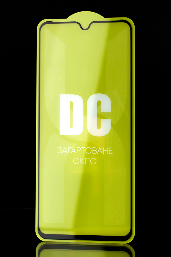 юЗащитное стекло DC для Samsung A22 4G / A31 / A32 4G / A33 / M32 4G черный