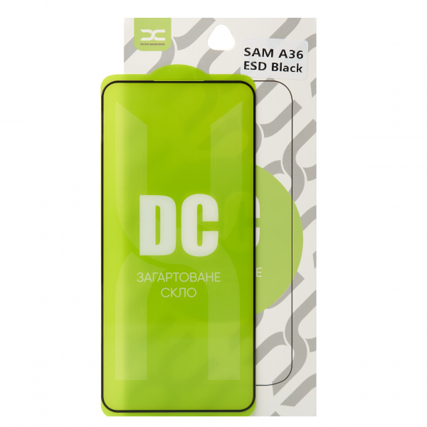 Защитное стекло DC для Samsung A36 / A56 черный