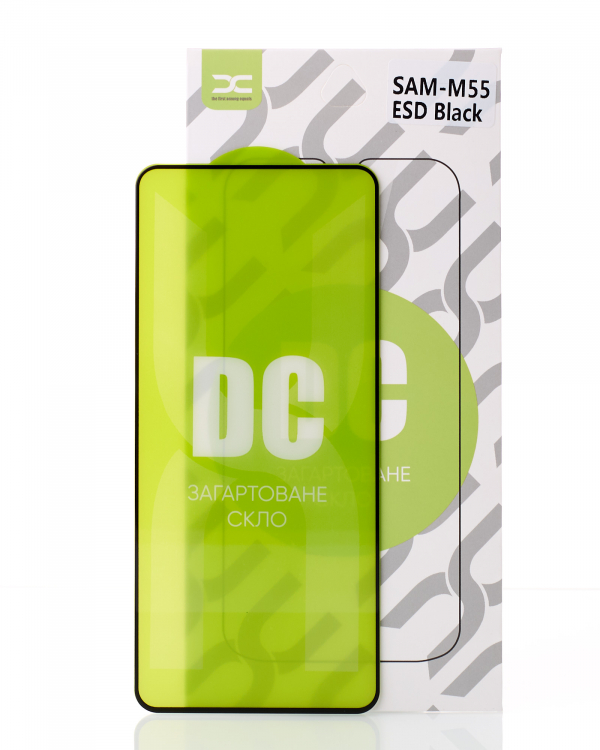 Защитное стекло DC для Samsung M55/M55S черный