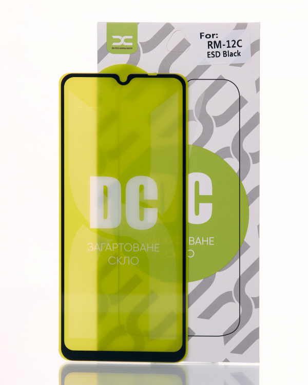 Защитное стекло DC для Xiaomi Redmi 12C черный