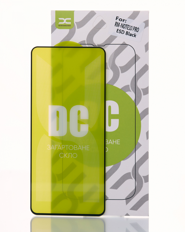 Защитное стекло DC для Xiaomi Redmi Note 12 4G / Note 12 5G / Poco X5 5G / Note 10 Pro / Note 11 Pro / Note 11 Pro+ / 11i / 11i Hypercharge черный