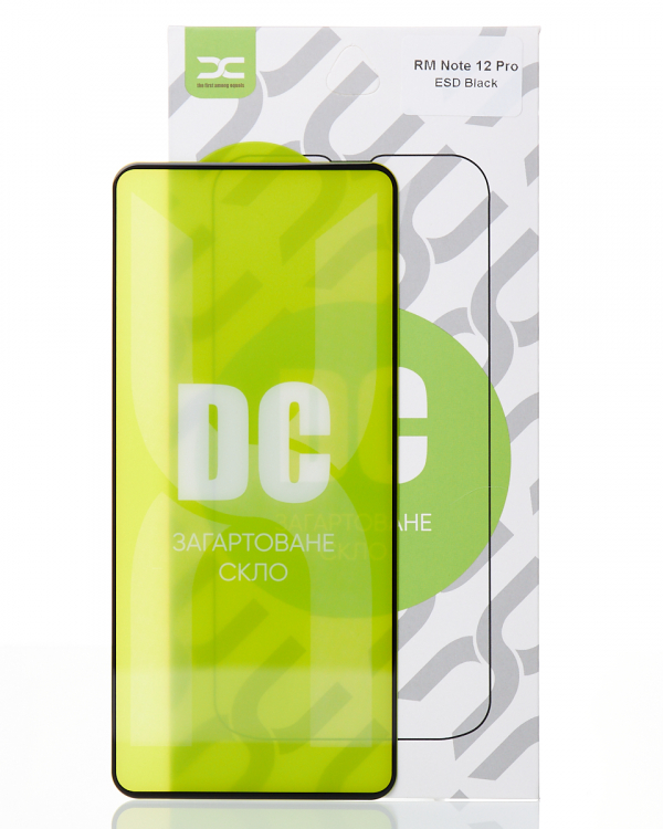 Защитное стекло DC для Xiaomi Redmi Note 12 Pro черный