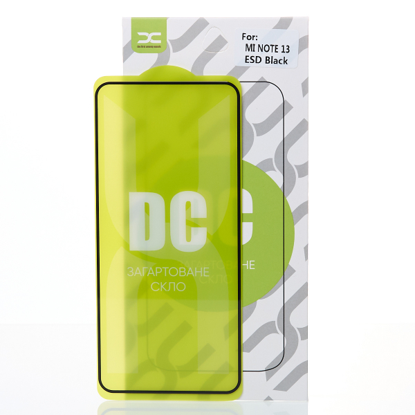 юЗащитное стекло DC для Xiaomi Redmi Note 13 / Note 13 5G / 13 Pro 4G / 13 Pro 5G /Poco M6 Pro 4G / F6 Pro черный