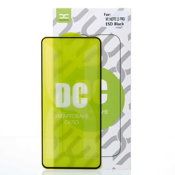 Защитное стекло DC для Xiaomi Redmi Note 13 / Note 13 5G / 13 Pro 4G / 13 Pro 5G /Poco M6 Pro 4G / F6 Pro черный