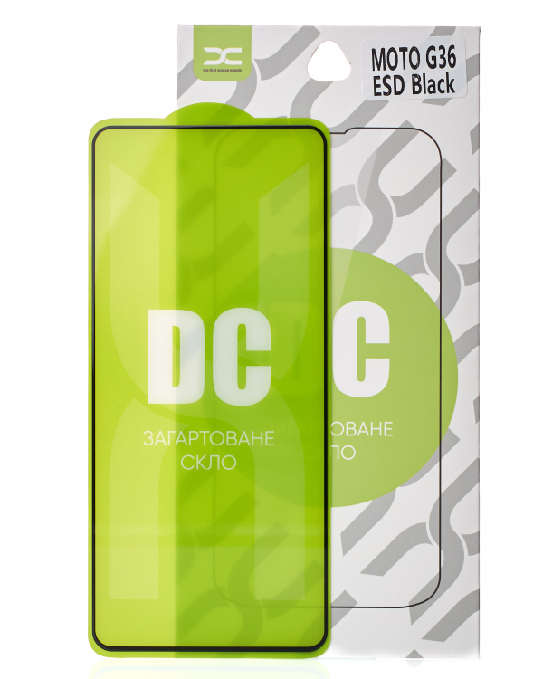 Защитное стекло DC для Motorola Moto G36 черный