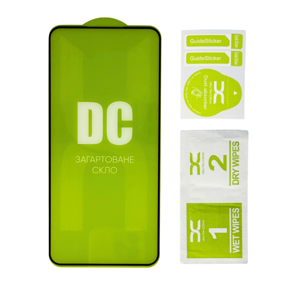 Защитное стекло DC для Samsung A37 черный