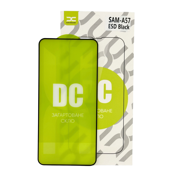 Защитное стекло DC для Samsung A57 черный