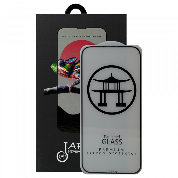 Защитное стекло Japan 2.0 для iPhone 12 Pro Max (комплект) черный