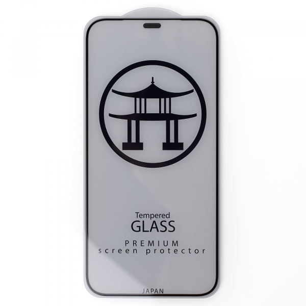 Защитное стекло Japan 2.0 для iPhone 12 / iPhone 12 Pro (комплект) черный