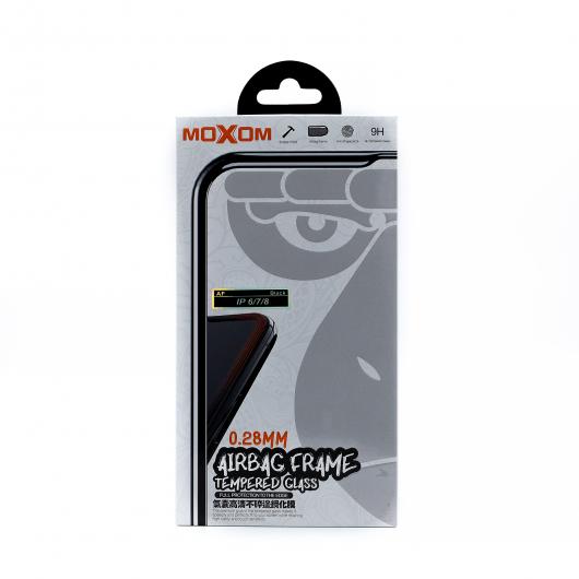 Защитное стекло MOXOM AF AirBag для iPhone X / iPhone XS / iPhone 11 Pro черный