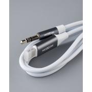 AUX- кабель MOXOM (MX-AX21) Lightning to 3.5mm белый