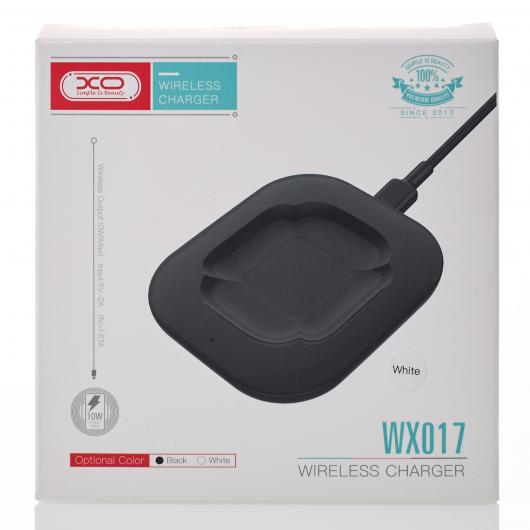 Беспроводное зарядное устройство для наушников XO (WX017) Fast Charger 10W белый