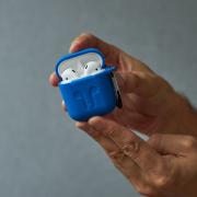 Чехол для Airpods 1/2 COLORS синий