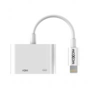 HDMI-кабель MOXOM (MX-AX27) Lightning to HDMI + PD белый