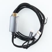 HDMI-кабель MOXOM (MX-AX28) Input:HDMI/ Output:Lightning+USB темно-серый