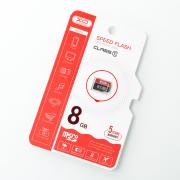 Карта Памяти XO micro SD 8GB (10cl) красный/черный