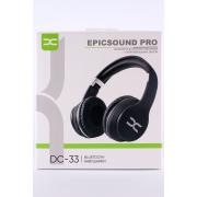 Наушники Bluetooth DC EpicSound (DC-33) (накладные) черный