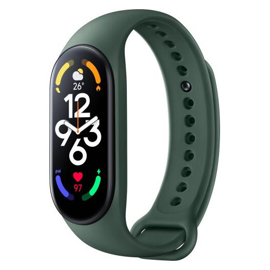 Ремешок для Mi Band 3/4 COLORS темно-зеленый