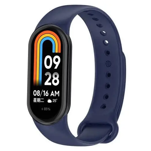 Ремешок для Mi Band 8 COLORS темно-синий